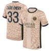 Levné Paris Saint-Germain Zaire-Emery 33 Jordan Čtvrtý Fotbalové dresy 2023-24 Krátký Rukáv